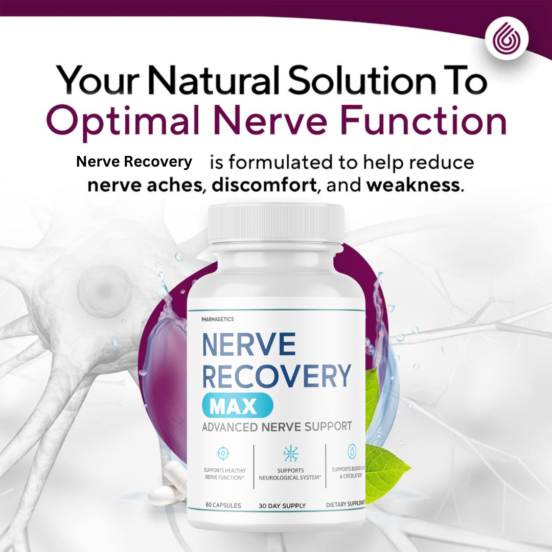 Nerve Recovery Max Advanced Nerve Support - 3 Bottles