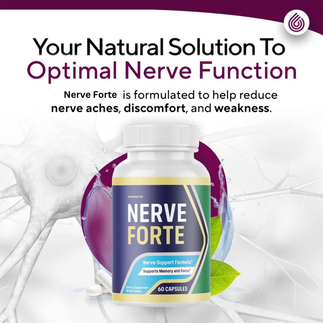 Nerve Forte Capsules for Nerve Health and Discomfort Relief - 5 Bottles