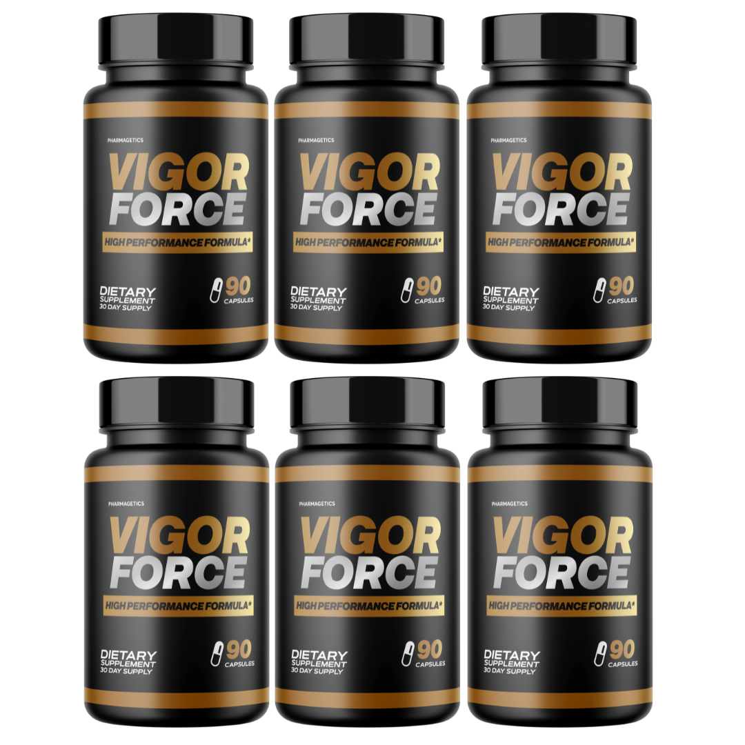 Vigor Force High Performance Formula 6 Bottles 540 Capsules