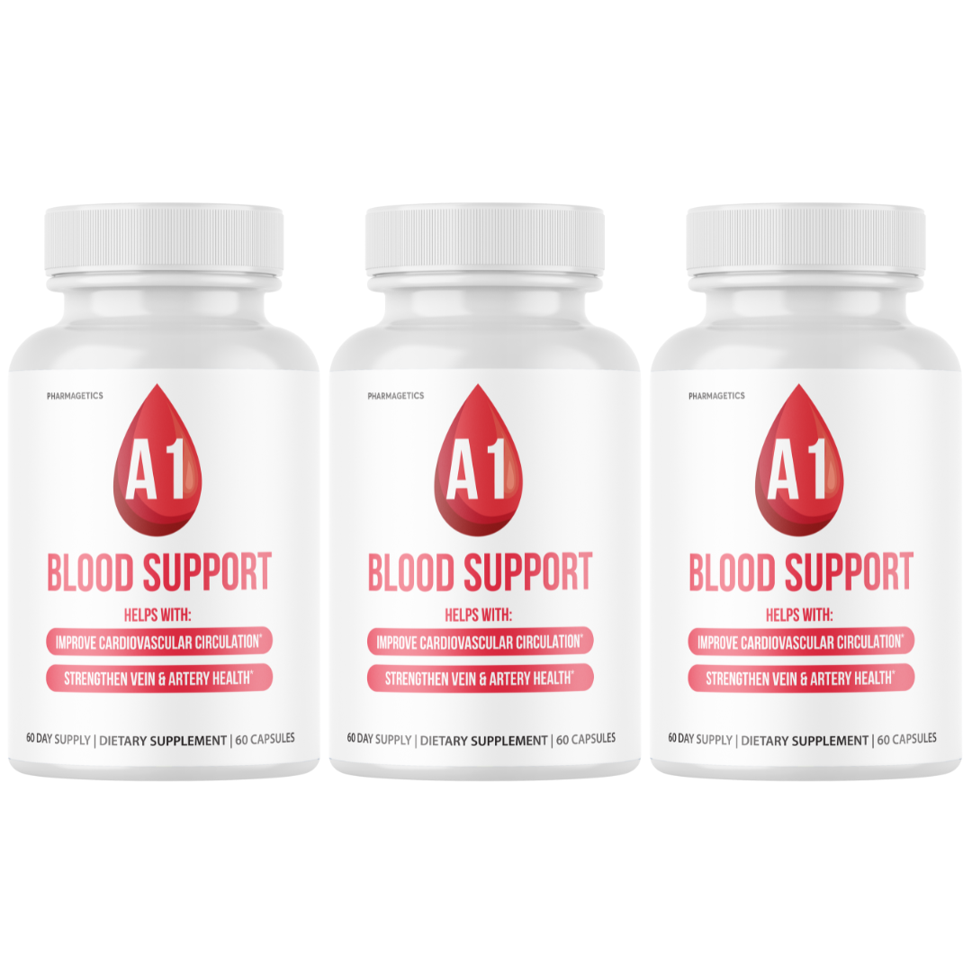 A1 Blood Support Artery Health Vein Strength- 3 Bottles