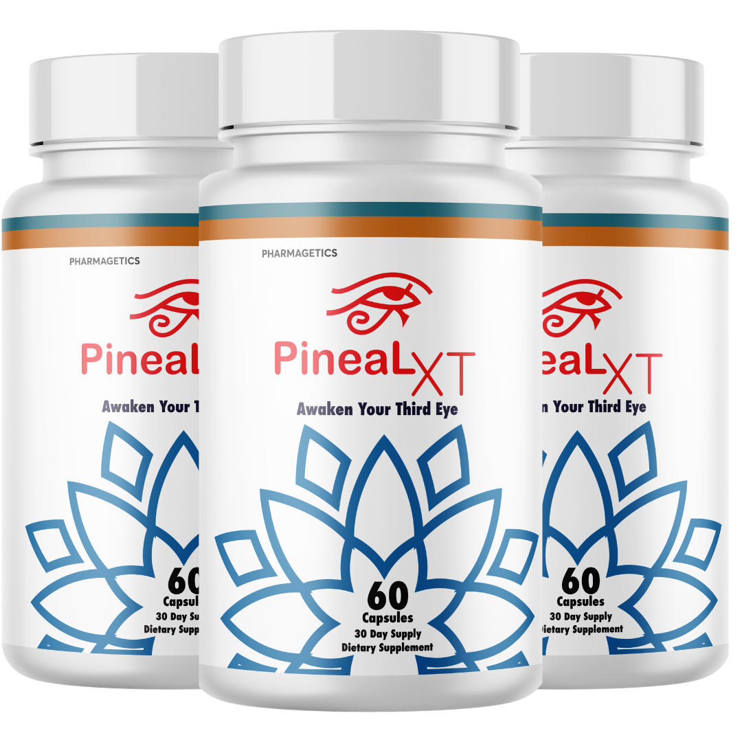 Pineal XT, PinealXT Pineal Gland Support & Energy Pills - 3 Bottles