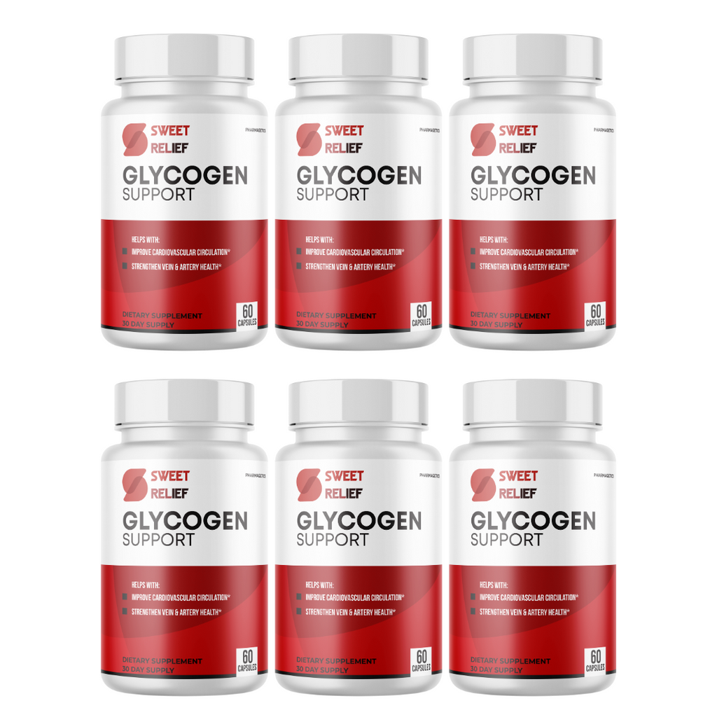 Sweet Relief Glycogen Support - 6 Pack