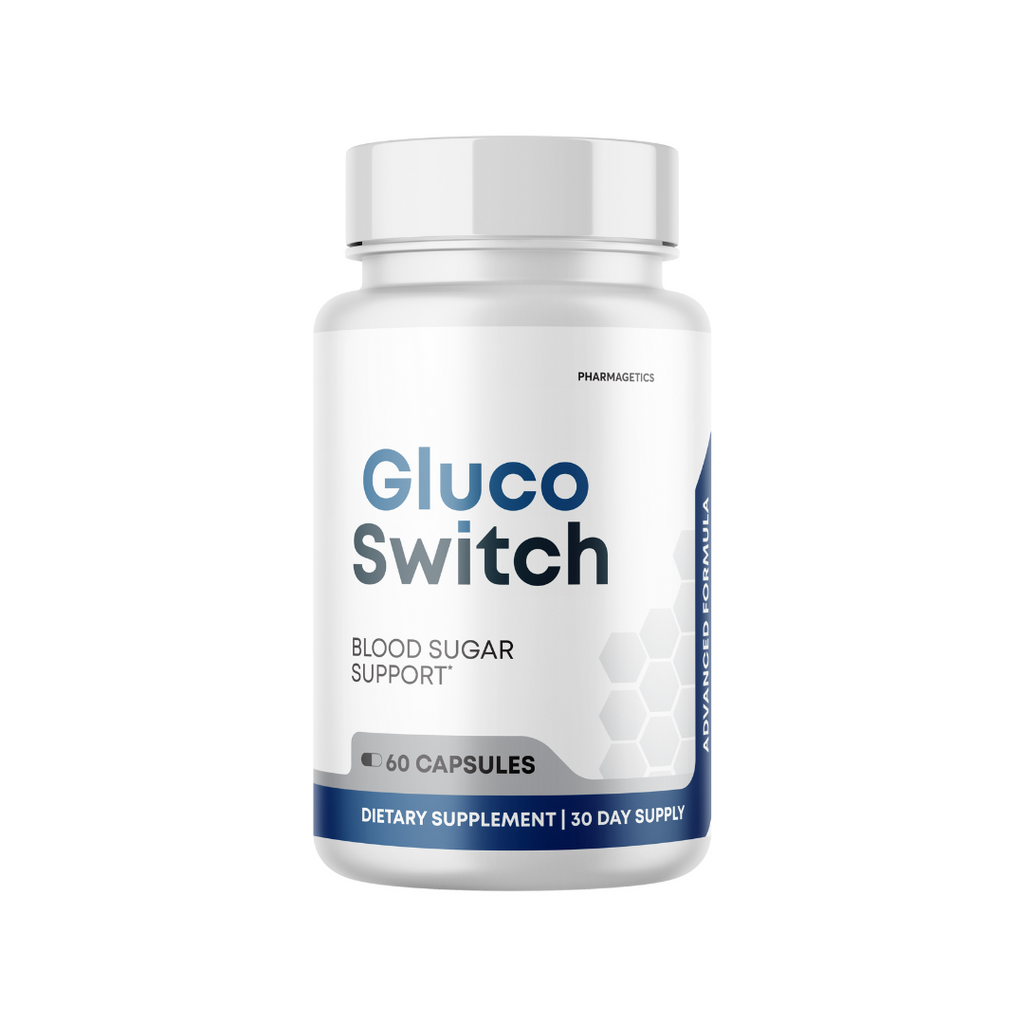 Gluco Switch Blood Sugar Support 30 Day Supply 60 Capsules