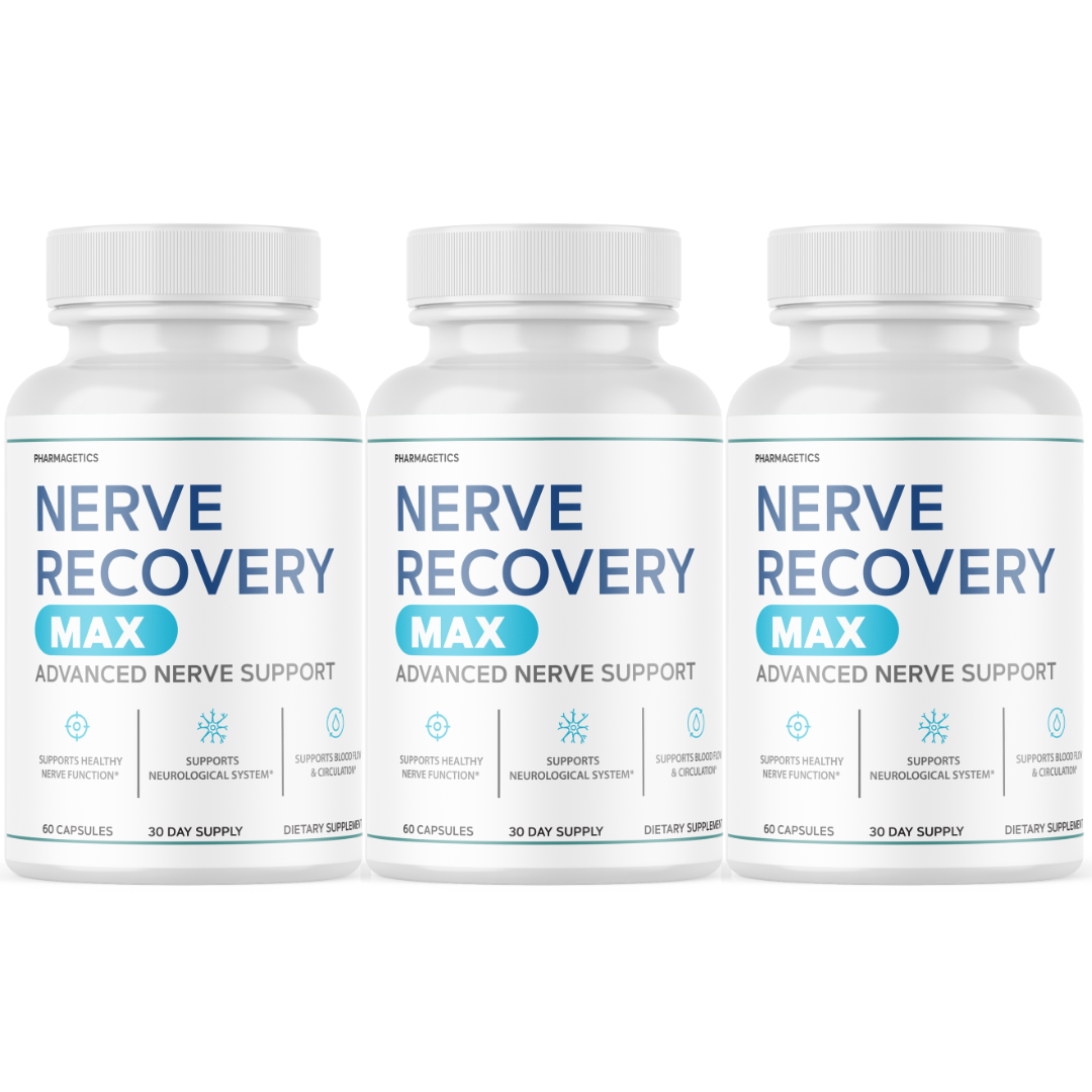 Nerve Recovery Max Advanced Nerve Support - 3 Bottles