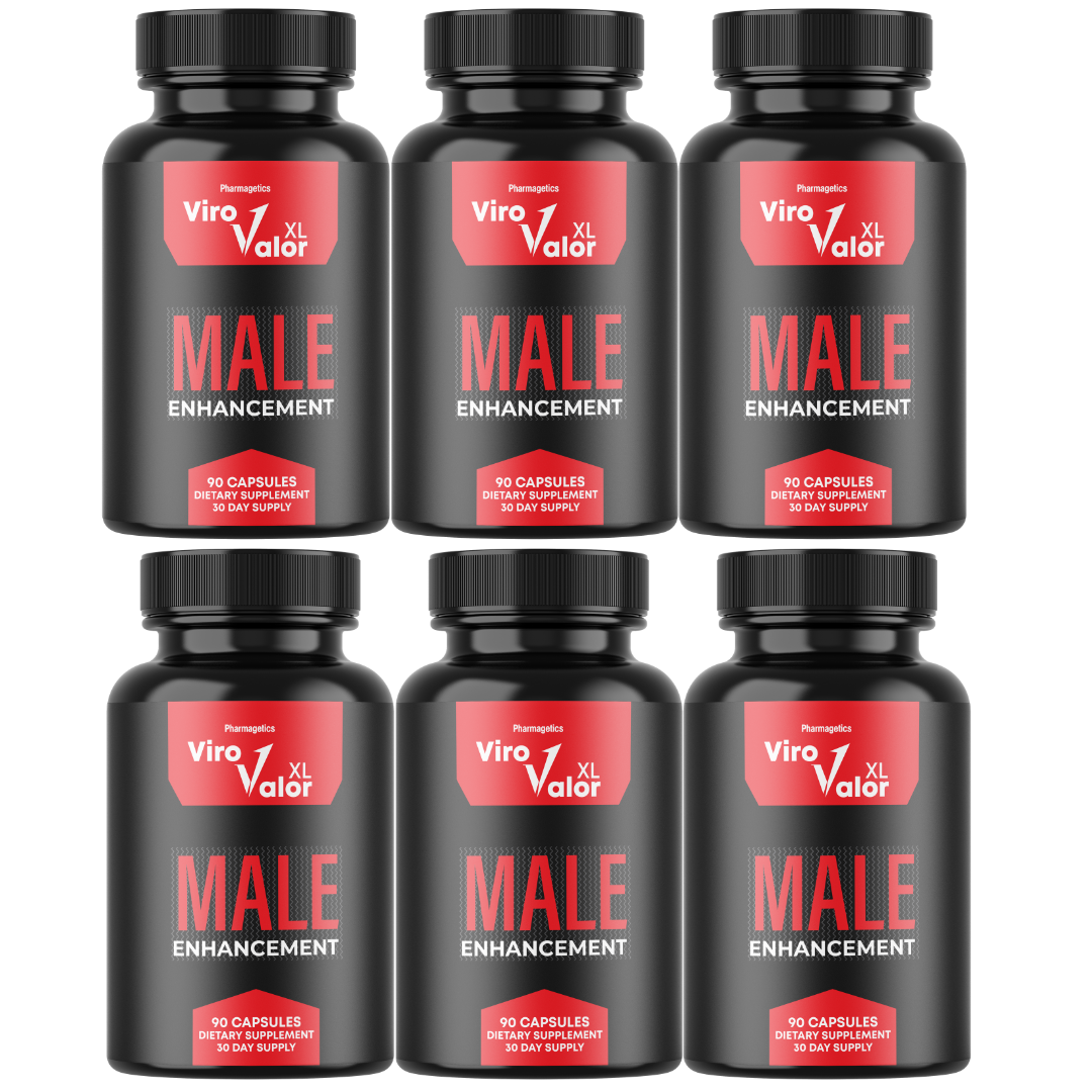 Viro Valor XL Pills Formula Virovalor XLR Vitamins - 6 Bottles