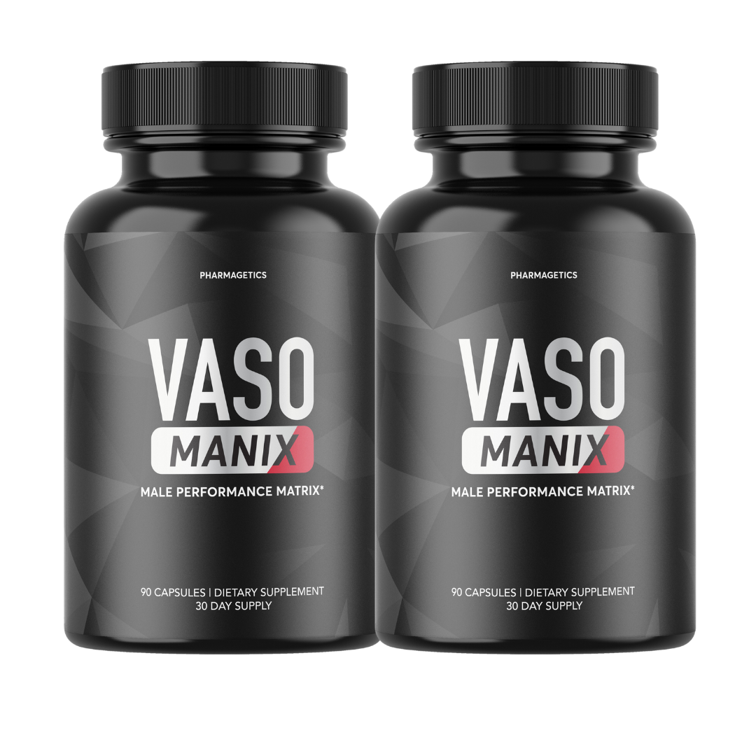 Vaso Manix - Support Energy Vitality and Overall Wellness - 2 Bottles