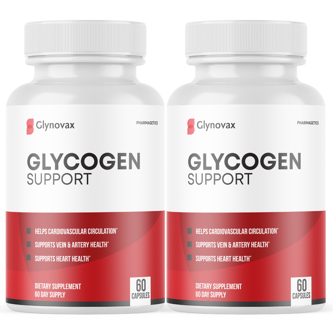 Glycogen Blood Sugar Support Pills Advanced Glynovax Formula - 2 Bottles