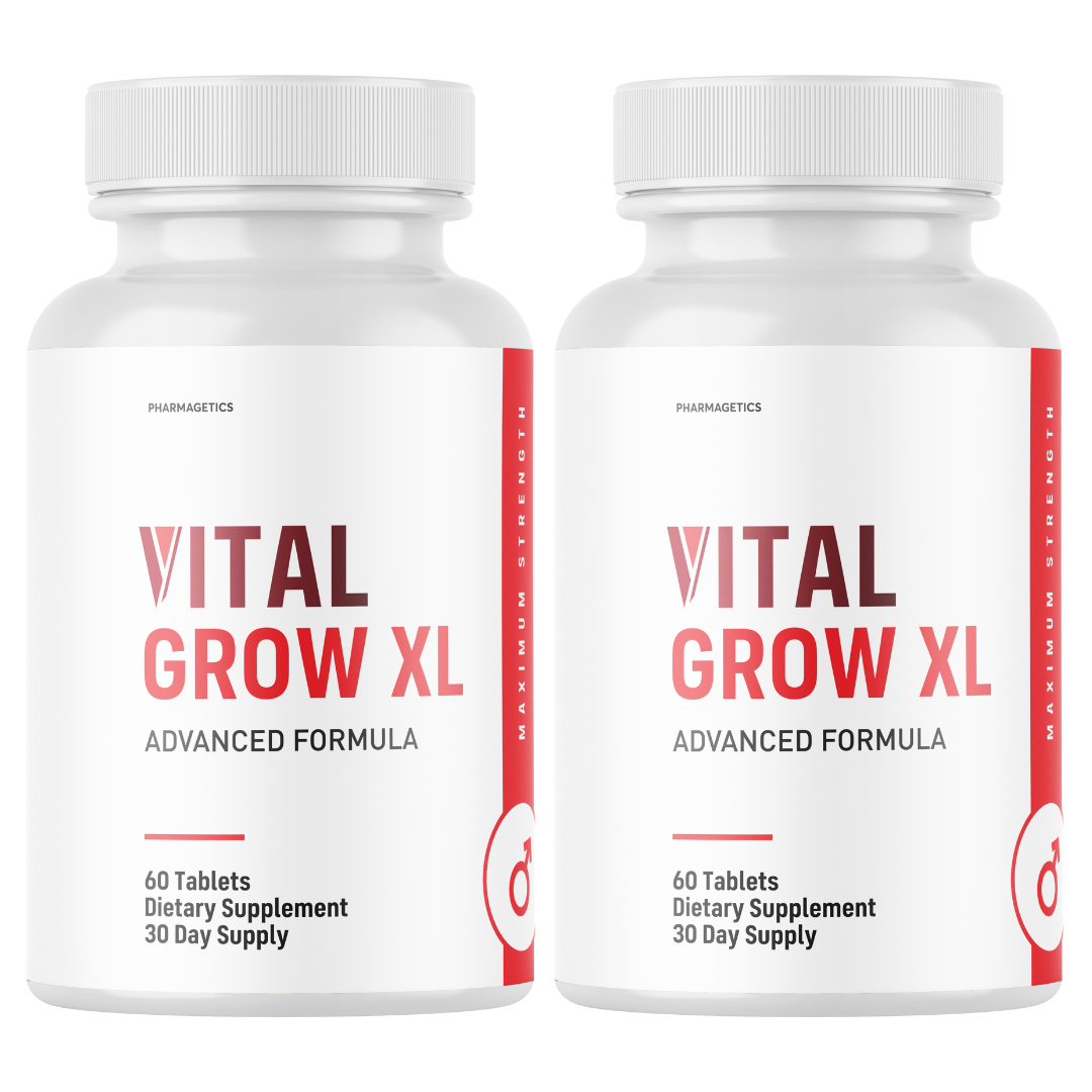 Vital Grow XL Extreme Premium Formula For Men - 2 Bottles