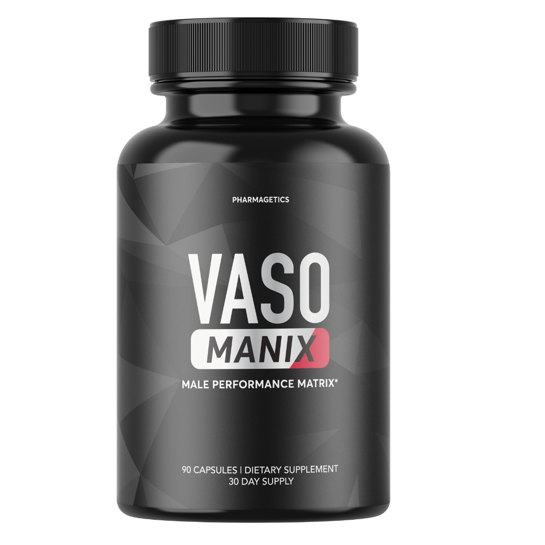 Vaso Manix - Support Energy Vitality and Overall Wellness - 90 Capsules