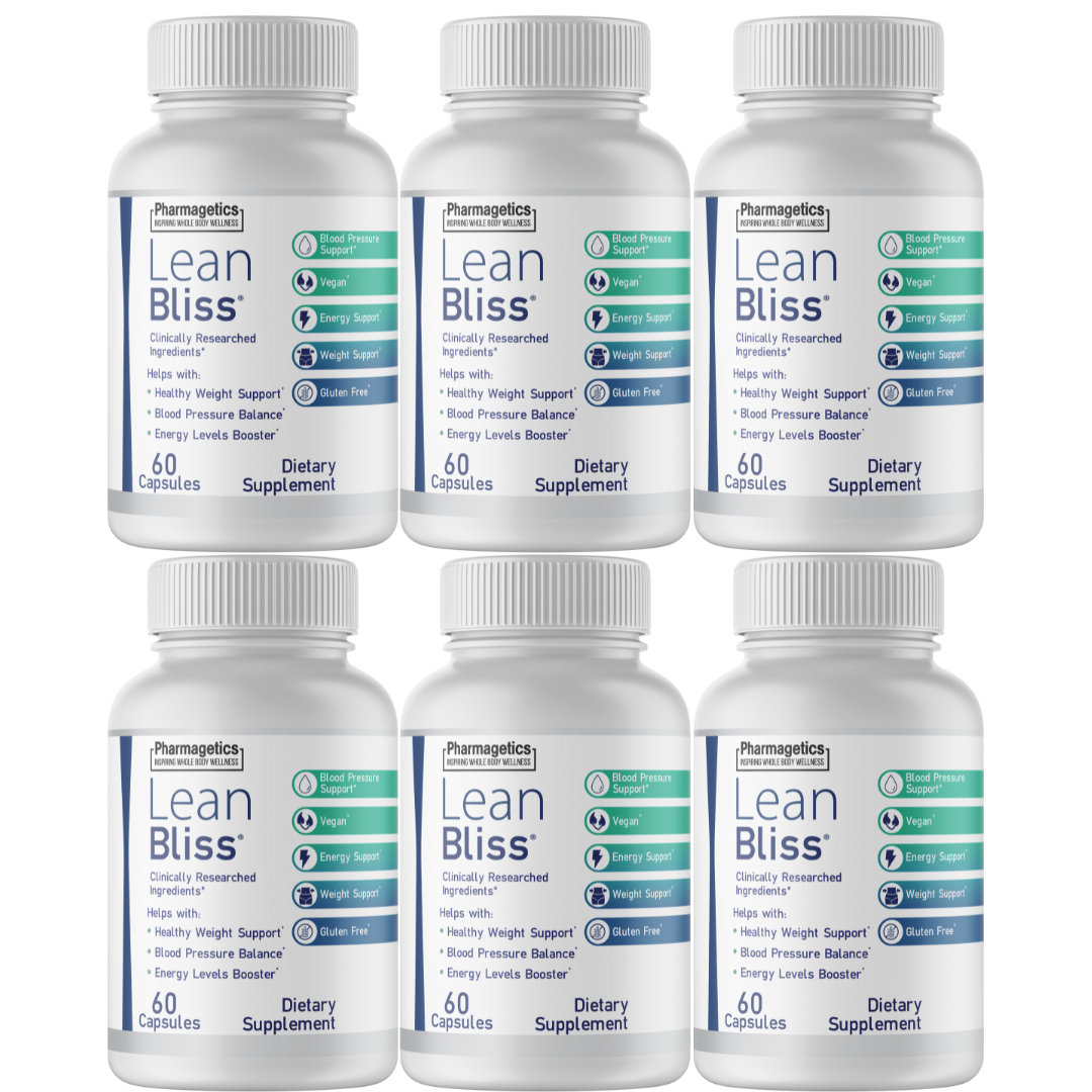 Lean Bliss - Weight Loss Support Formula, 6 Bottles