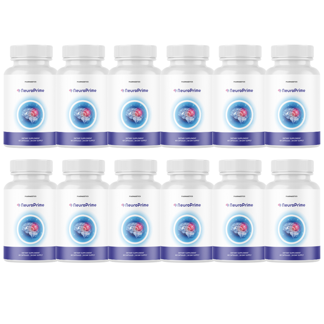 Neuro Prime Dietary Supplement - 12 Bottles