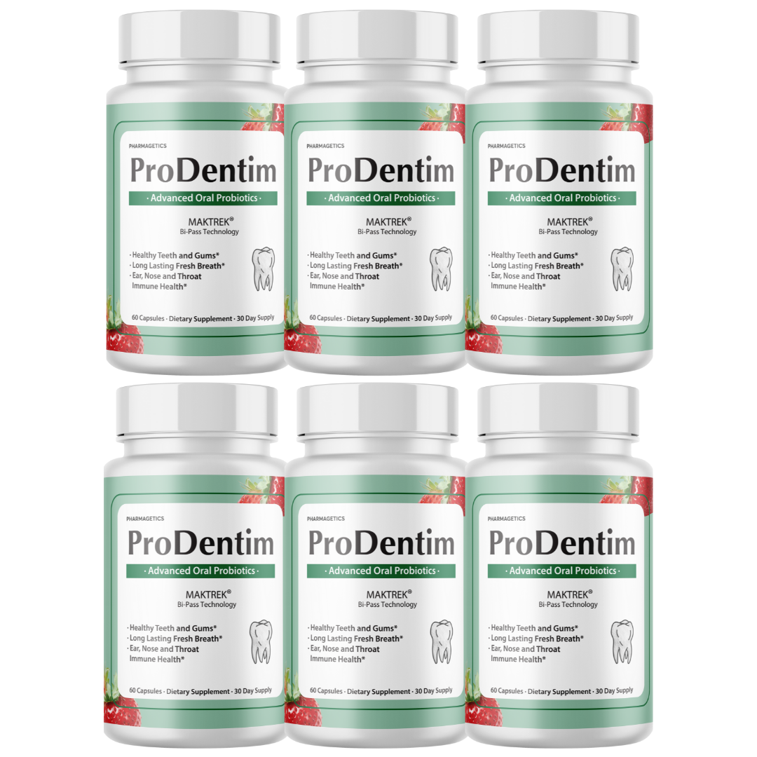 Prodentim for Gums and Teeth Health Prodentim Dental Formula - 6 Bottles