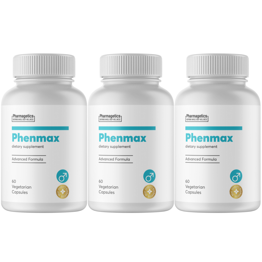 Phen Max - Weight Loss Support Supplement, 3 Bottles