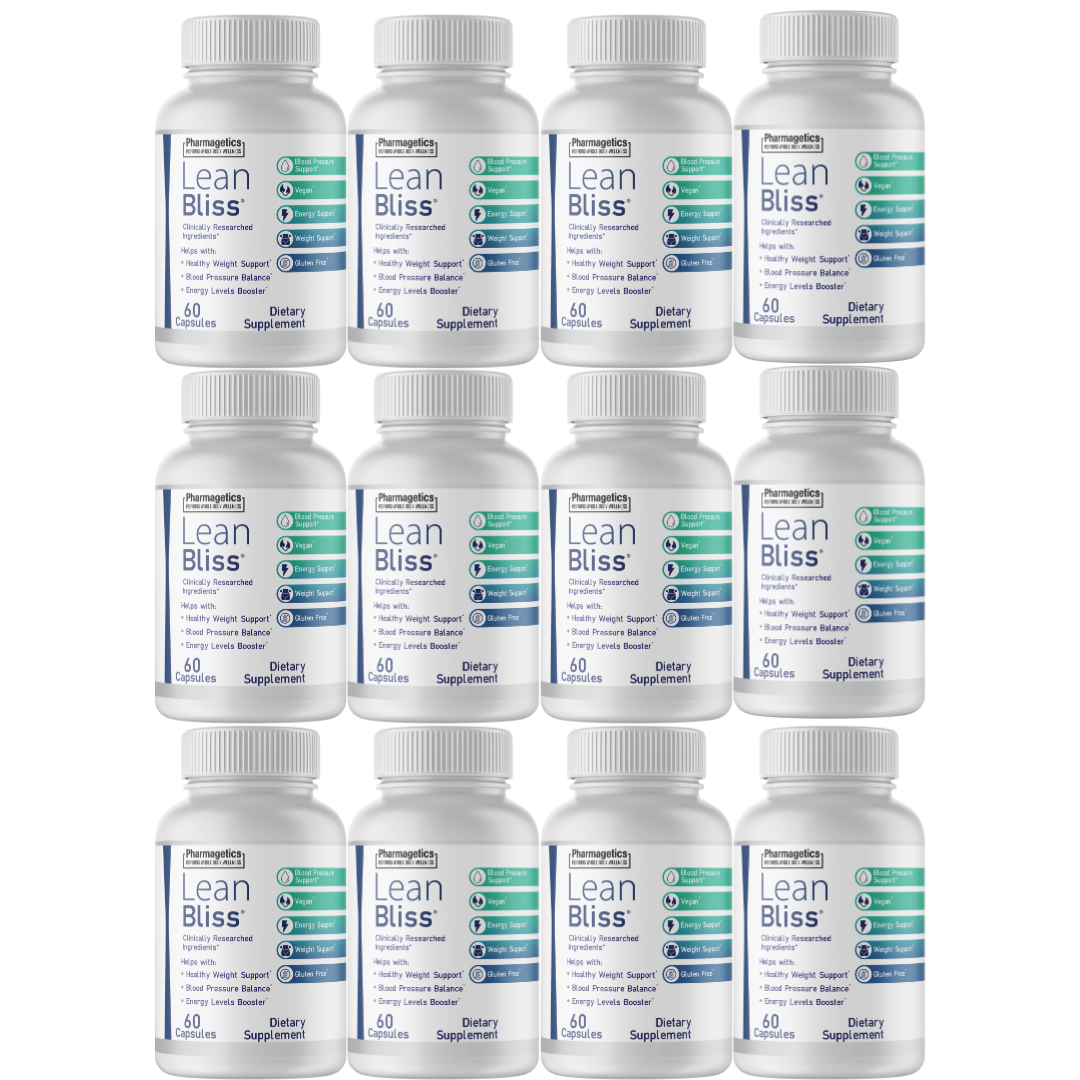 Lean Bliss - Weight Loss Support Formula, 12 Bottles