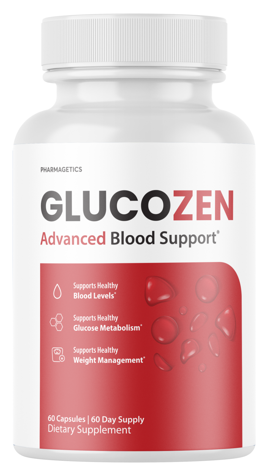 Glucozen Blood Capsules Healthy Blood Support Supplement - 60 Capsules