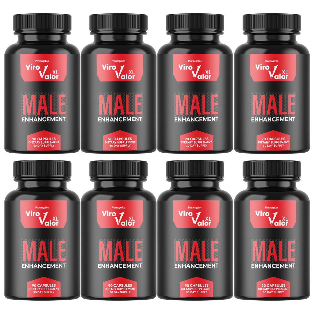 Viro Valor XL Pills Formula Virovalor XLR Vitamins - 8 Bottles