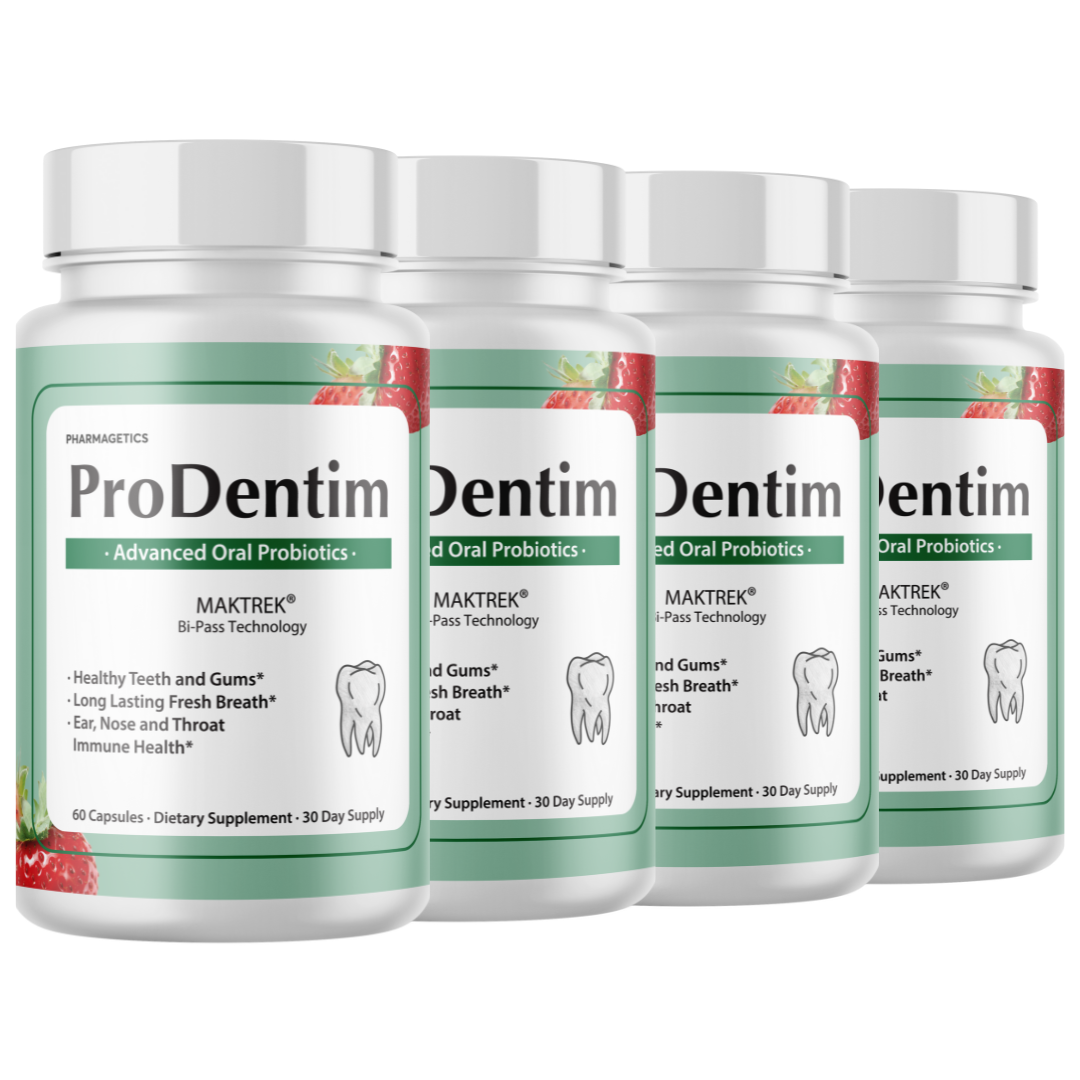 Prodentim for Gums and Teeth Health Prodentim Dental Formula - 4 Bottles