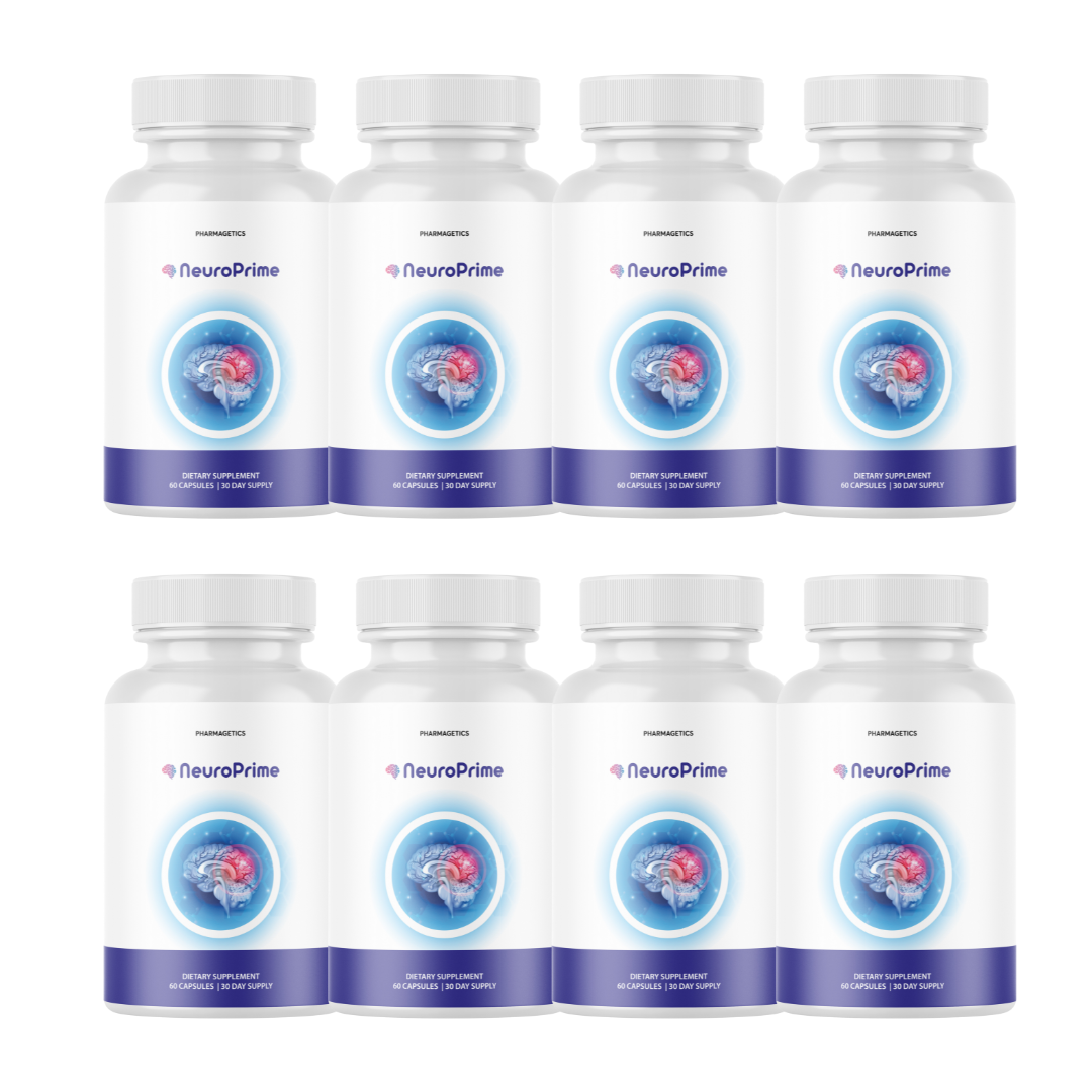 Neuro Prime Dietary Supplement - 8 Bottles