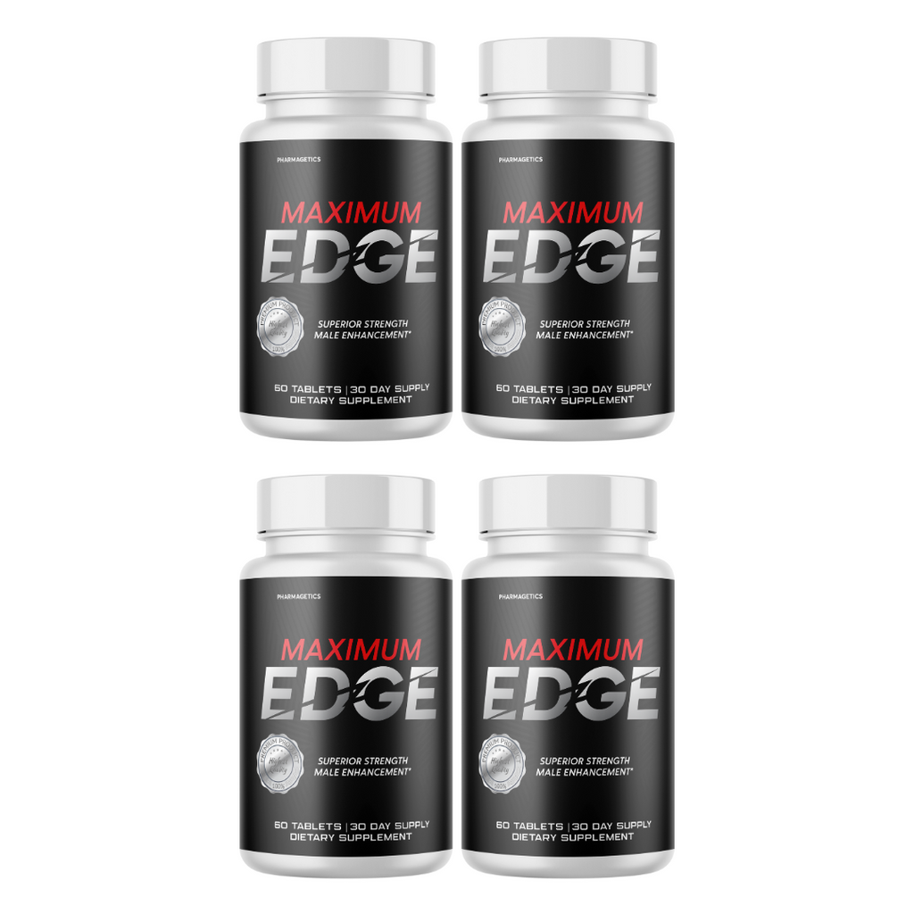 Maximum Edge Superior Strength 4 Bottles 240 Tablets