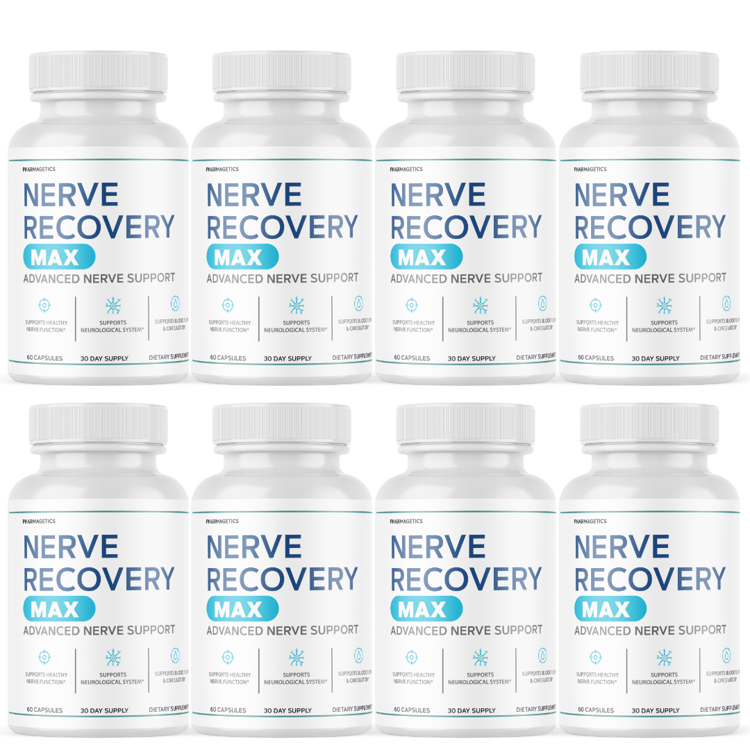 Nerve Recovery Max Advanced Nerve Support - 8 Bottles