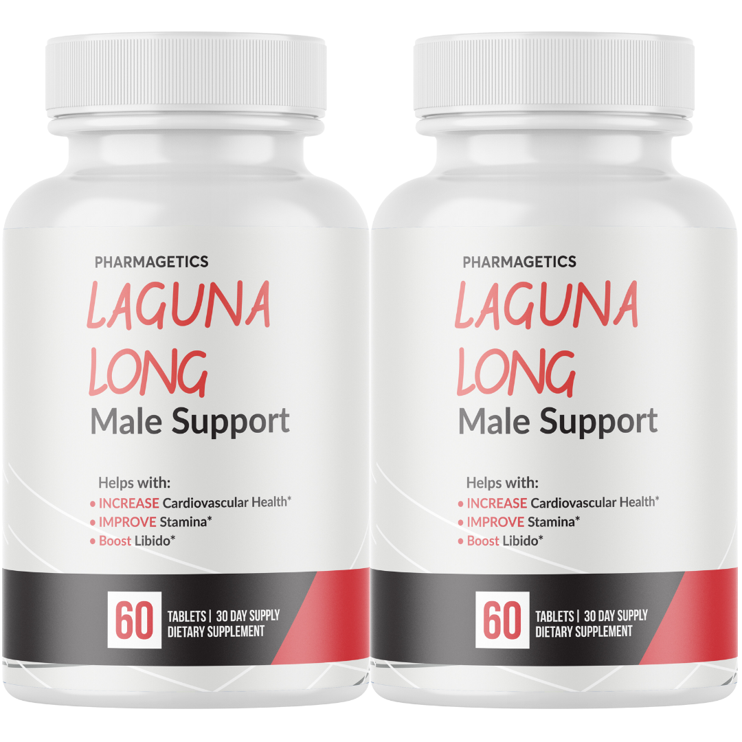 Laguna Long Male Support Tablets LagunaLong Power Performance - 2 Bottles