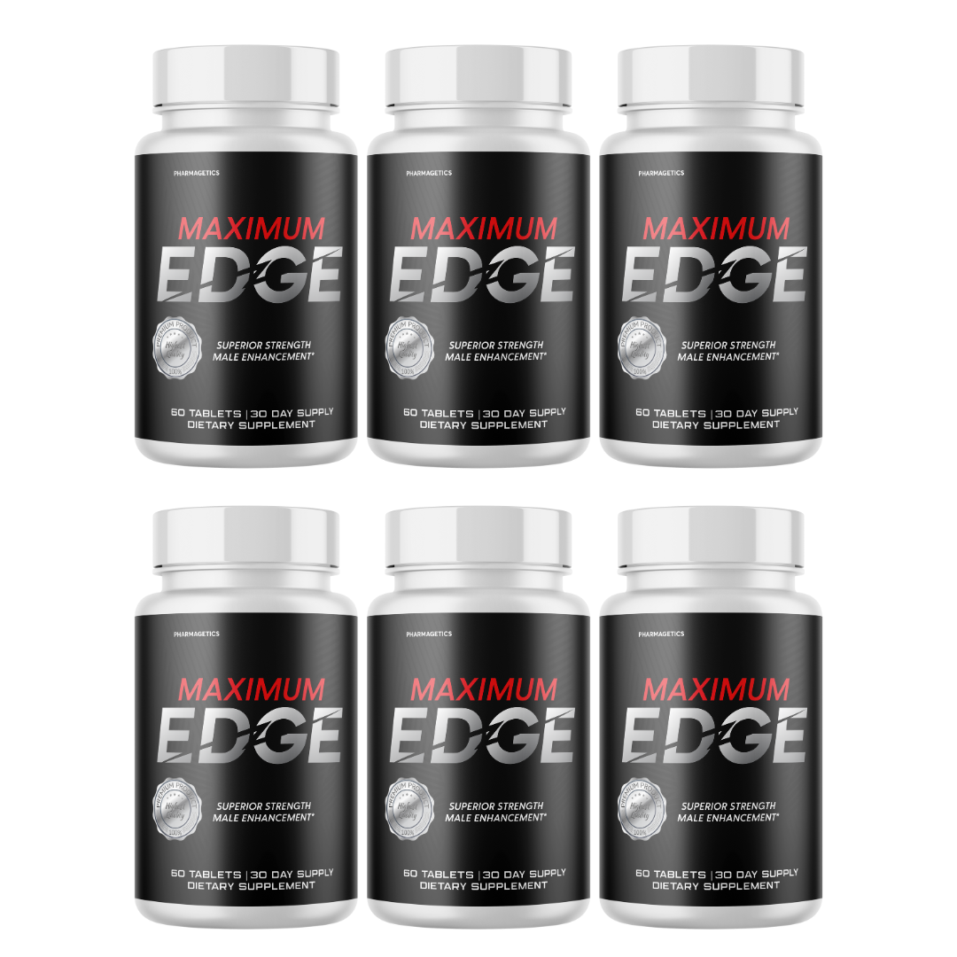 Maximum Edge Superior Strength 6 Bottles 360 Tablets