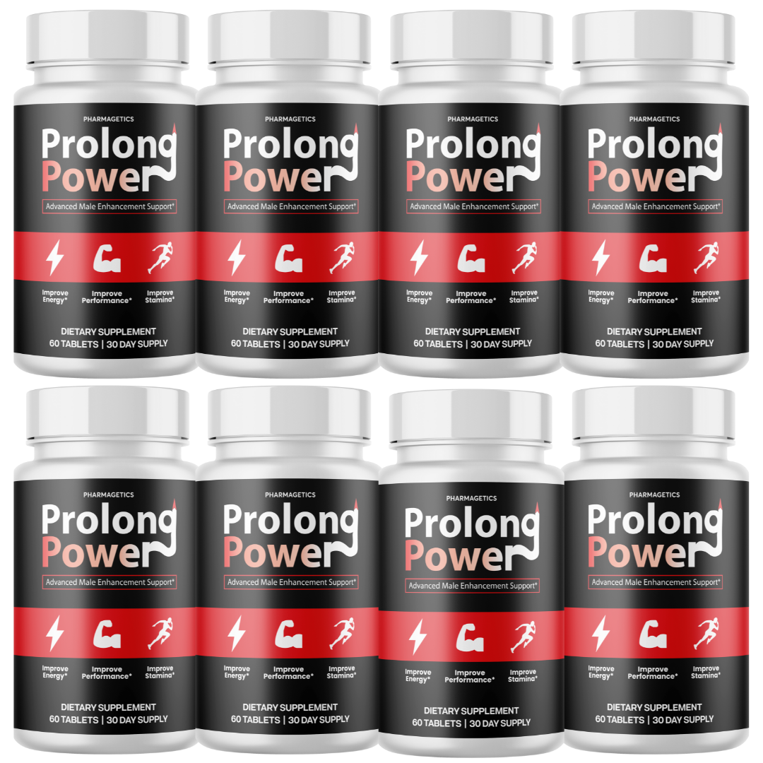 Prolong Power ED Pills For Men Pro Long Power - 8 Bottles