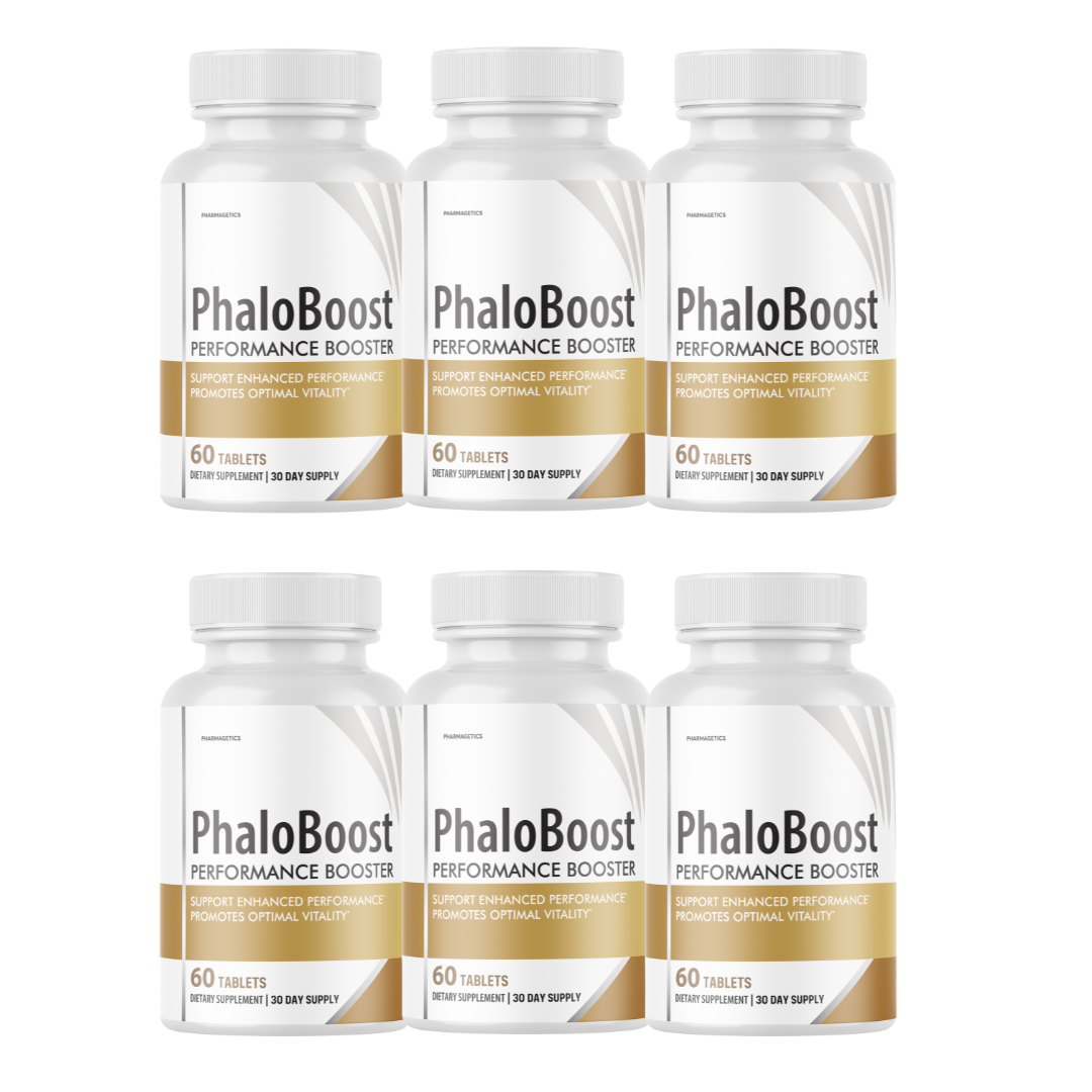 Phaloboost - Premium Capsules for Men’s Vitality and Performance - 6 Bottles