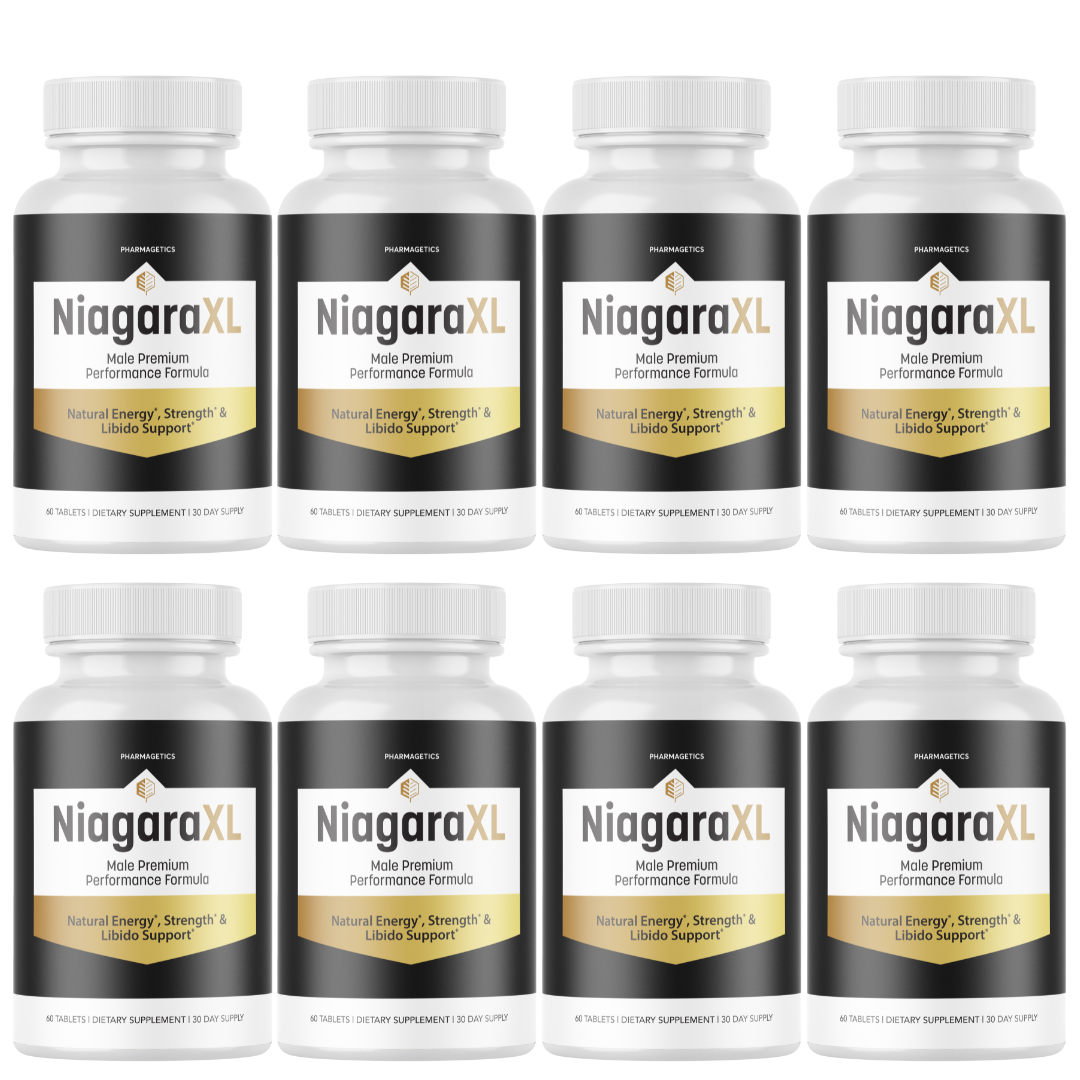 Niagara XL Supplement Niagara XL Capsules Max Strength Formula - 8 Bottles