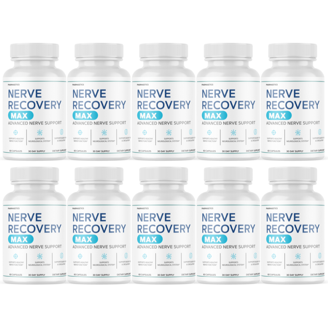 Nerve Recovery Max Advanced Nerve Support - 10 Bottles