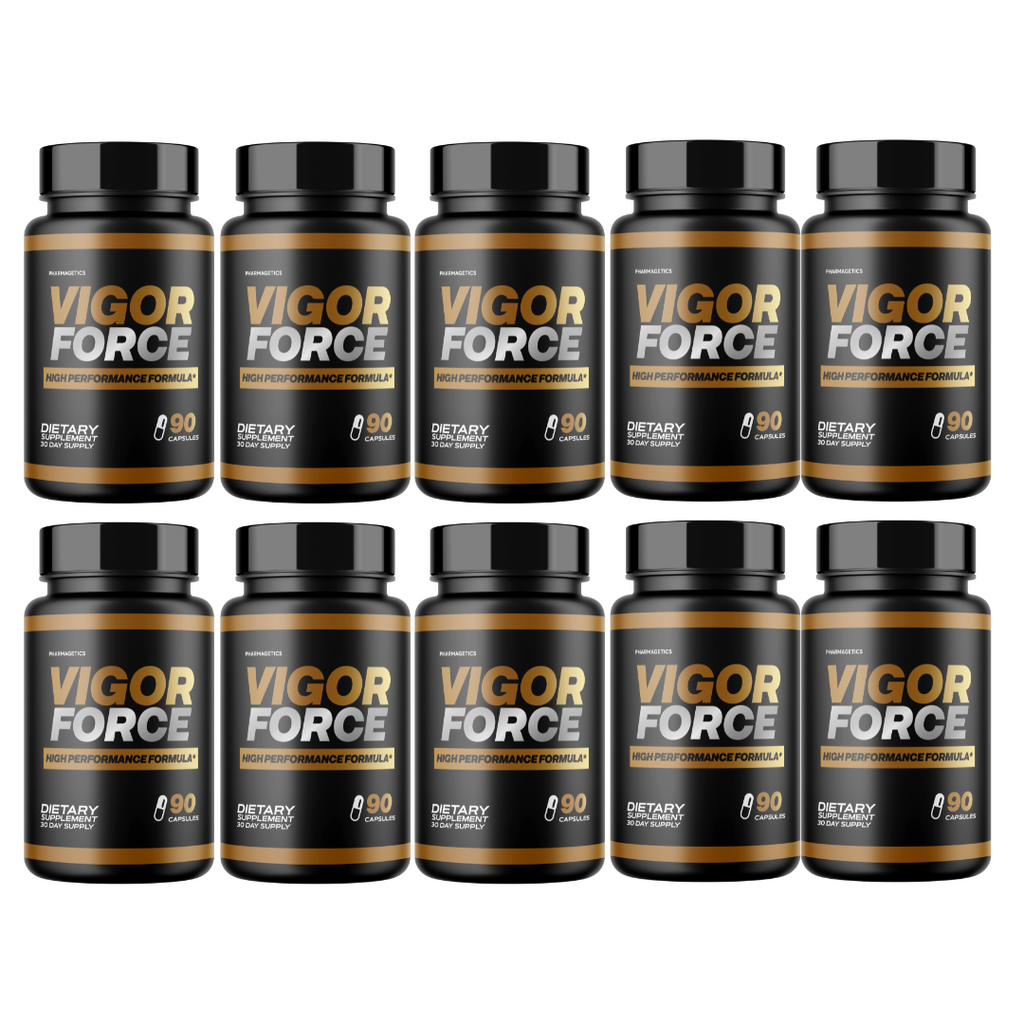 Vigor Force High Performance Formula 10 Bottles 900 Capsules