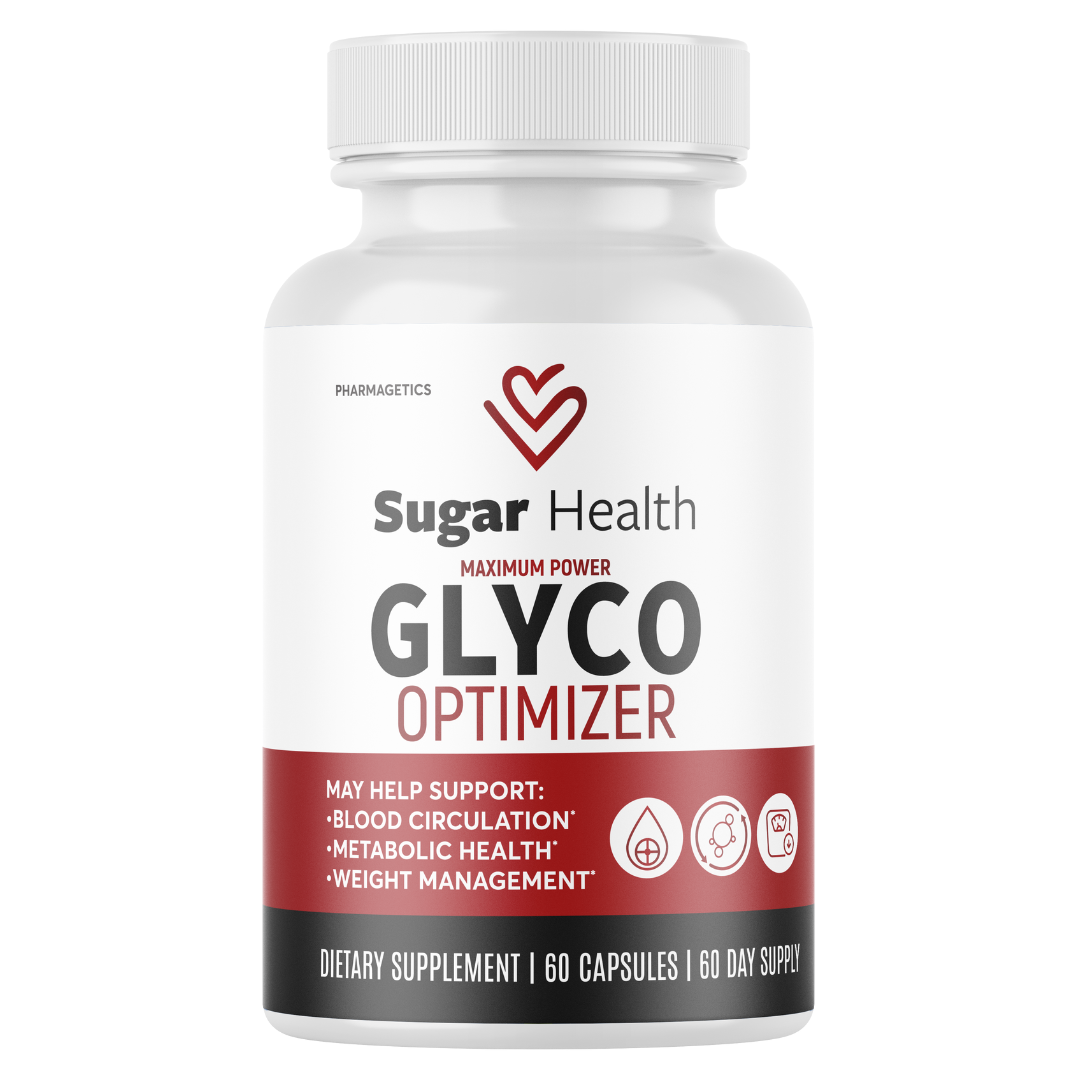 Sugar Health Glyco Optimizer for Blood Sugar & Pressure  - 60 Capsules