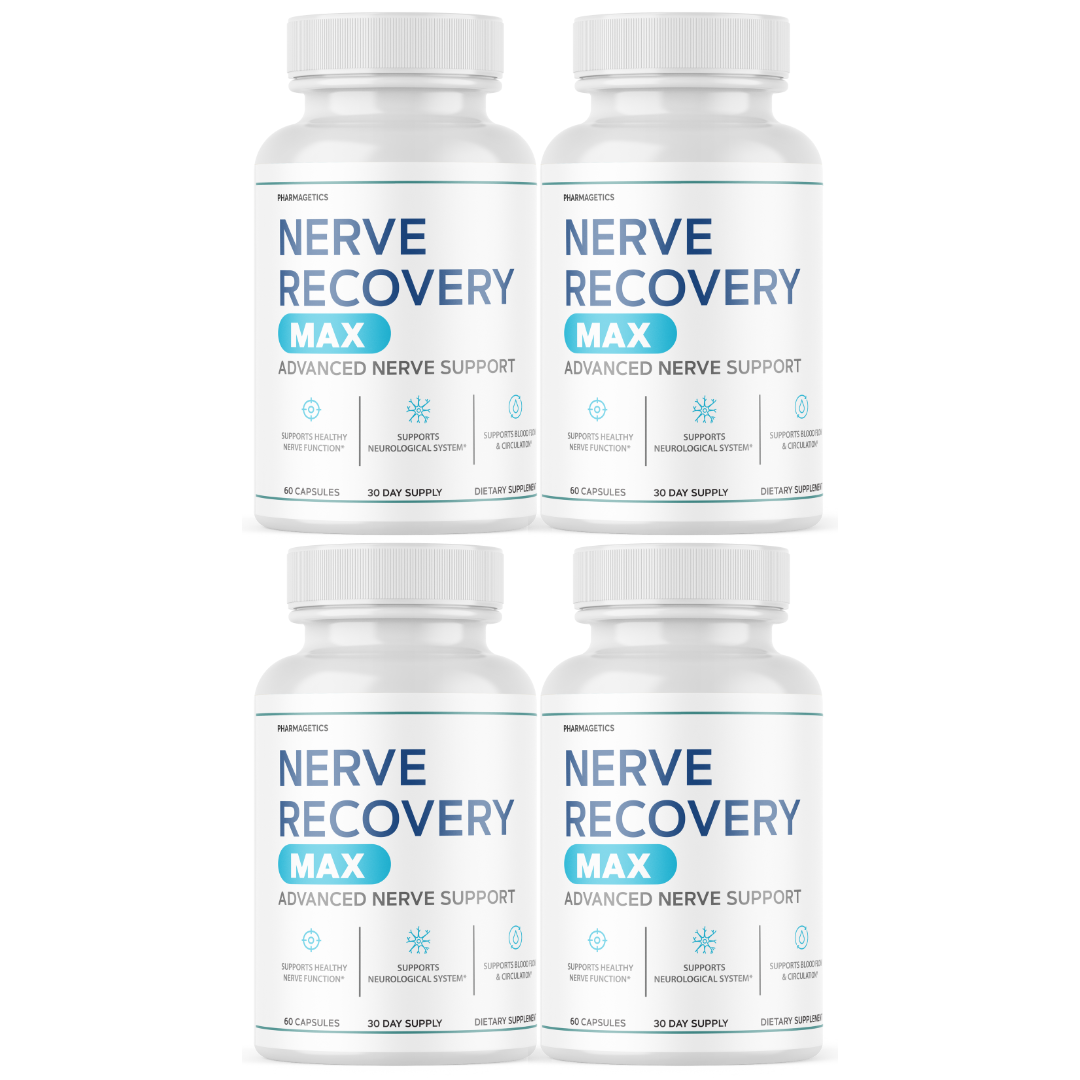 Nerve Recovery Max Advanced Nerve Support - 4 Bottles