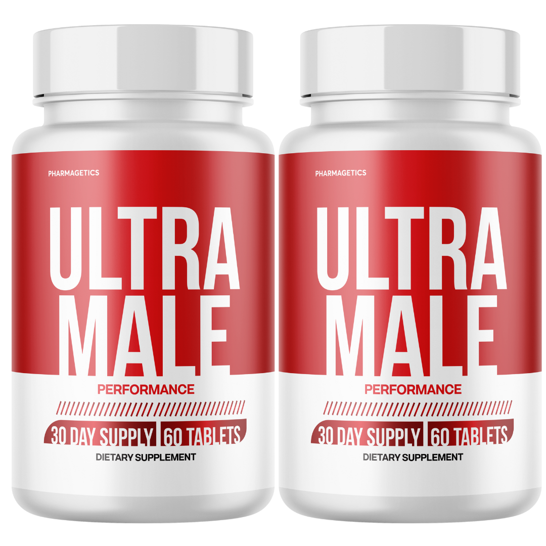 Ultra Male Capsules UltraMale Vitality Supplement Men - 2 Bottles