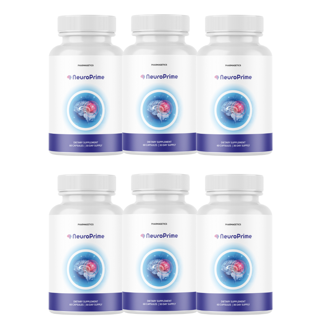 Neuro Prime Dietary Supplement - 6 Bottles