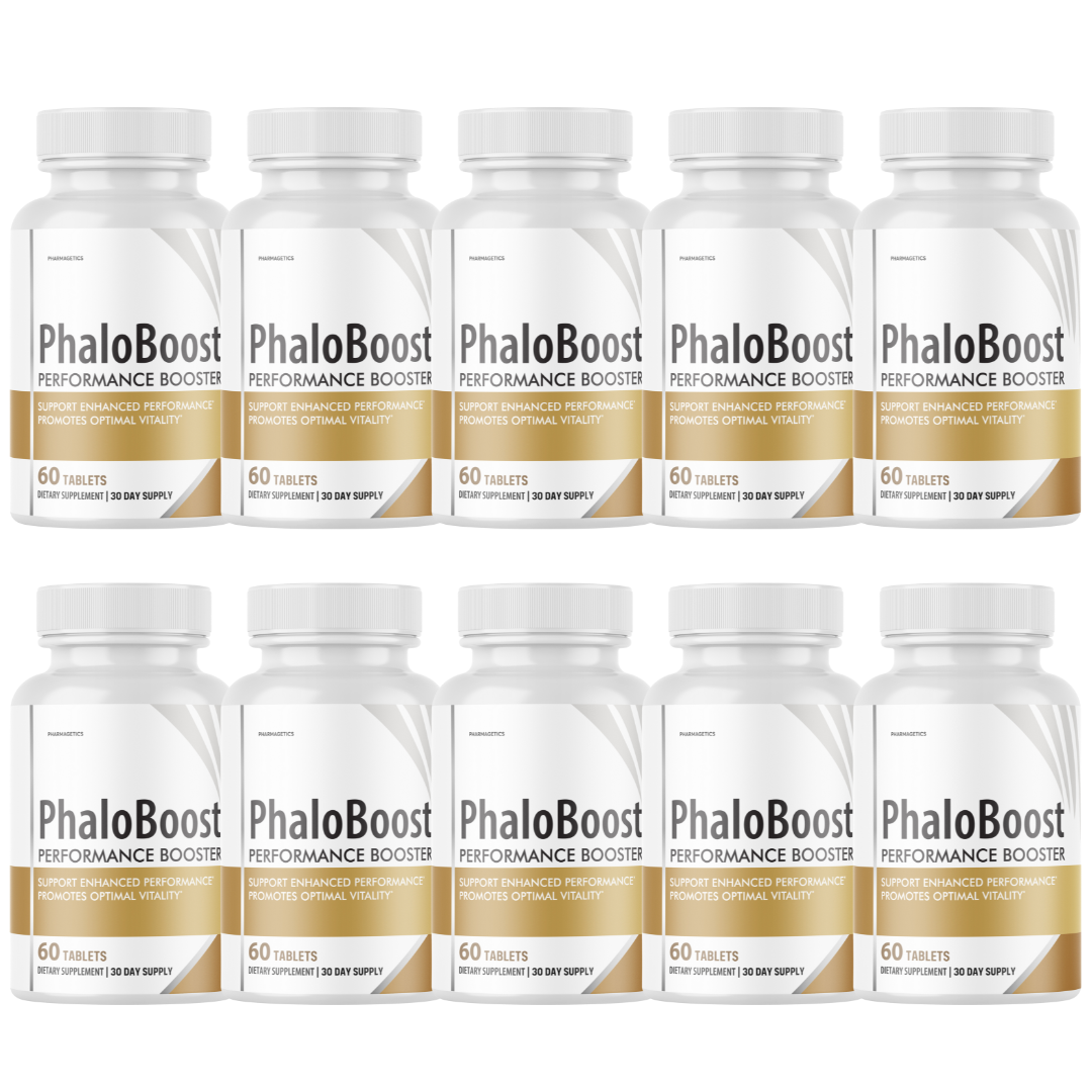 Phaloboost - Premium Capsules for Men’s Vitality and Performance - 10 Bottles