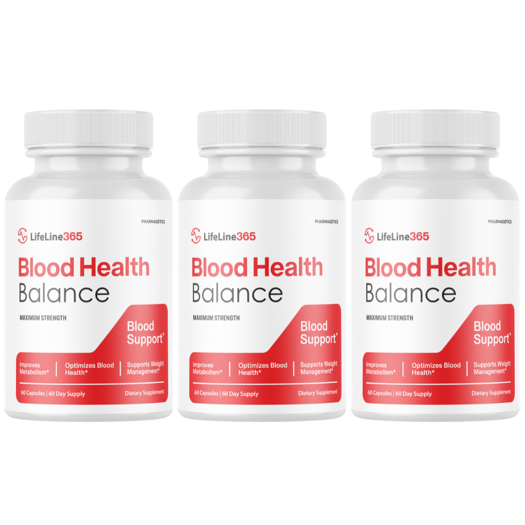 Lifeline 365 Blood Health Balance Life Line 365 Blood  Support - 3 Bottles