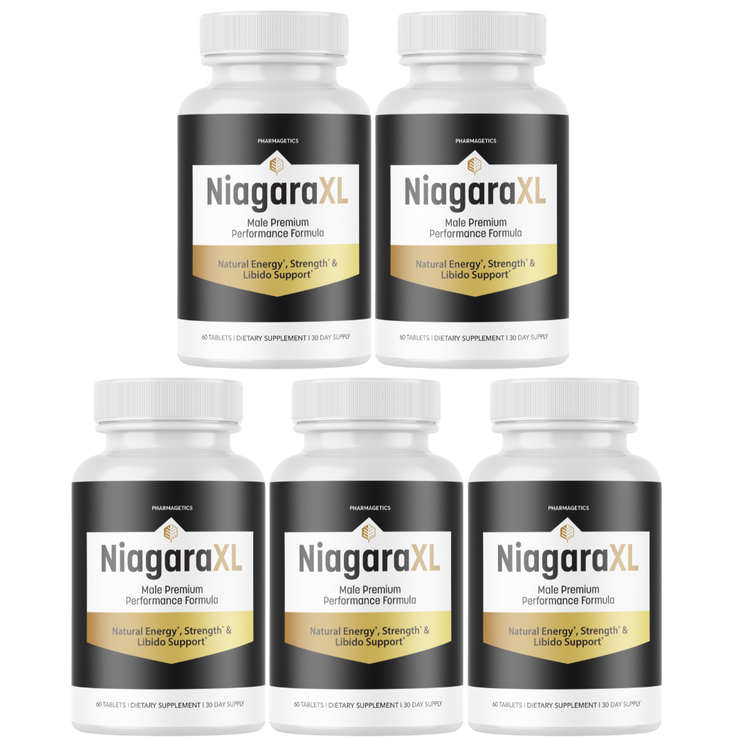 Niagara XL Supplement Niagara XL Capsules Max Strength Formula - 5 Bottles