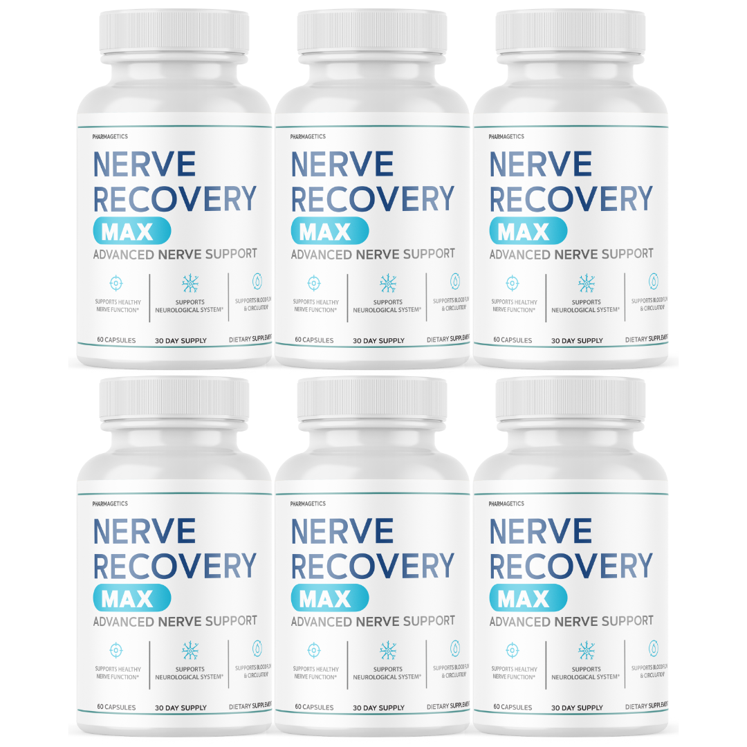 Nerve Recovery Max Advanced Nerve Support - 6 Bottles