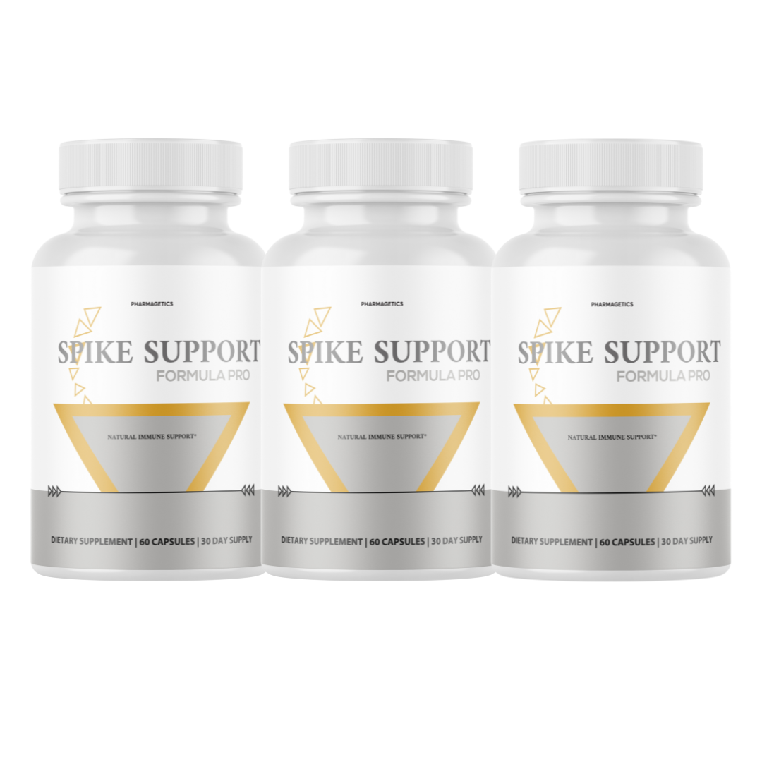 Spike Support Formula Pro - Natural Immune Support Supplement - 3 Bottles