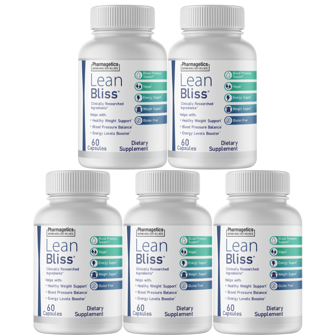 Lean Bliss - Weight Loss Support Formula, 5 Bottles