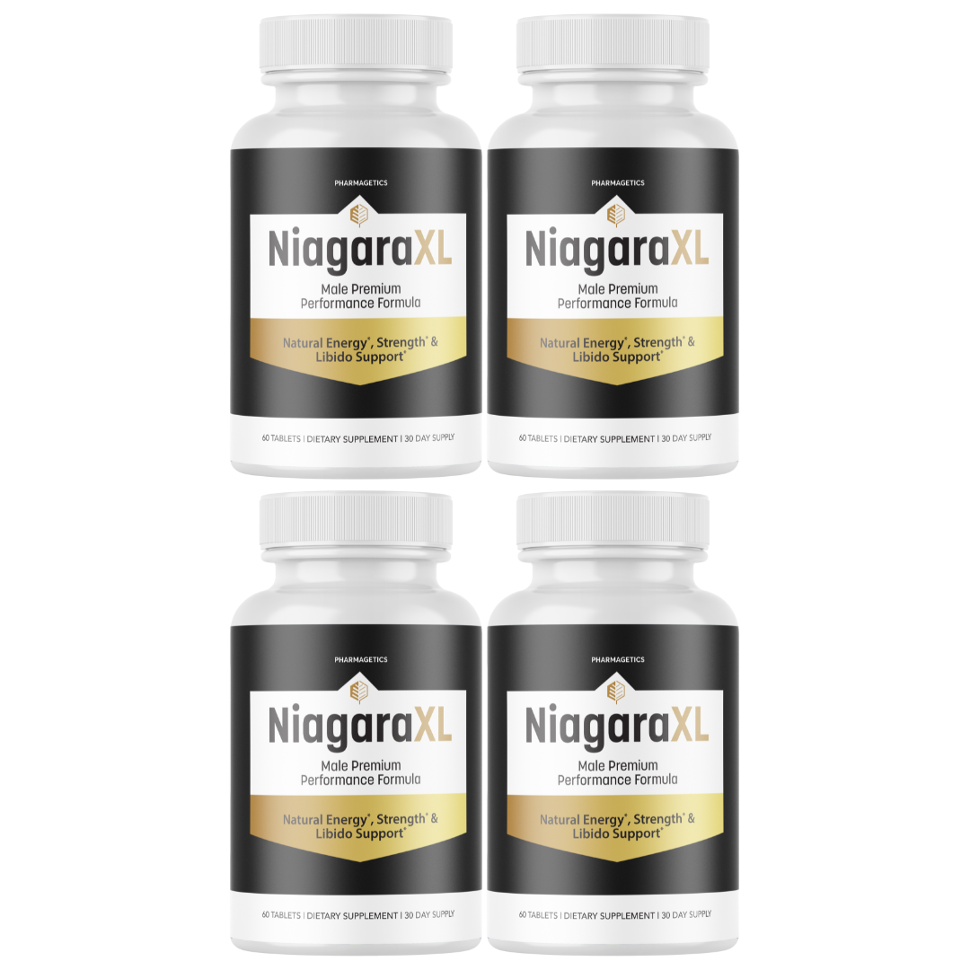 Niagara XL Supplement Niagara XL Capsules Max Strength Formula - 4 Bottles