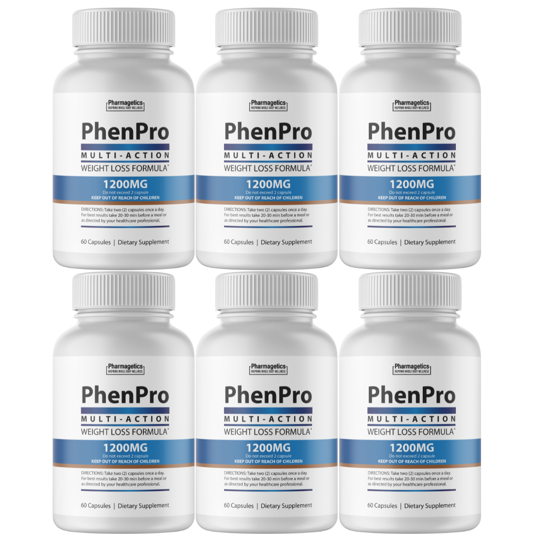 Phen Pro Weight Management Capsules - 6 Pack