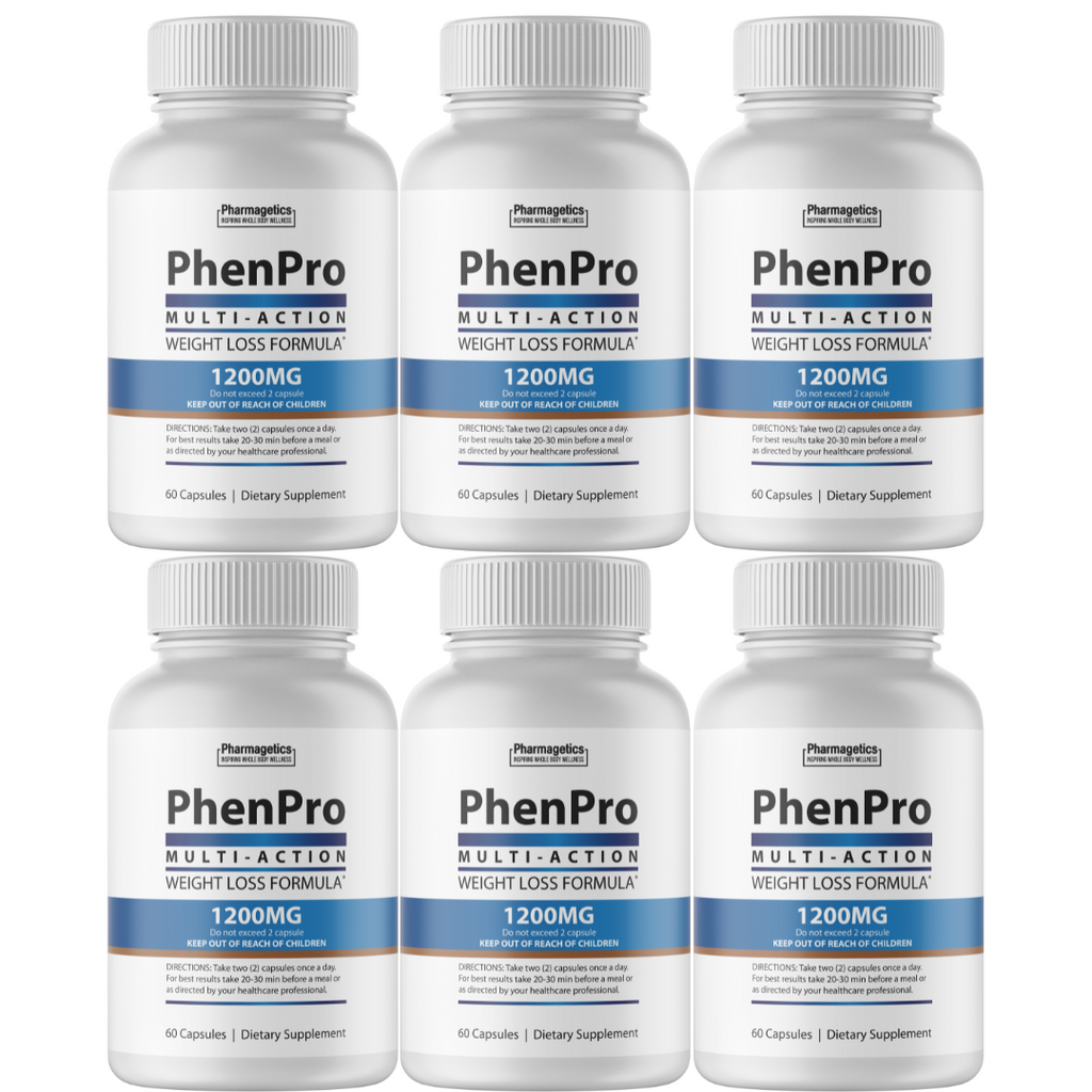 Phen Pro Weight Management Capsules - 6 Pack