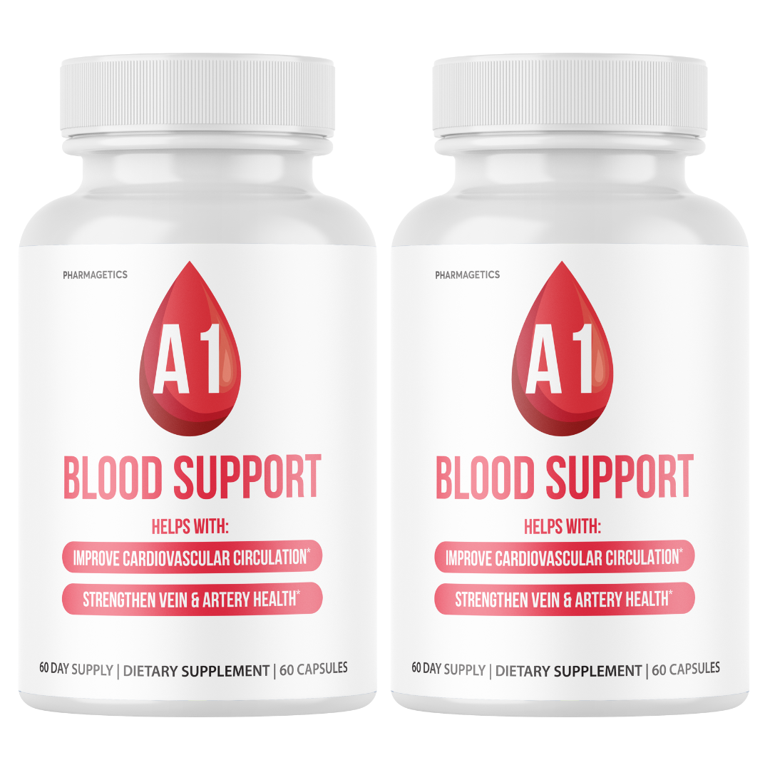 A1 Blood Support Artery Health Vein Strength- 2 Bottles