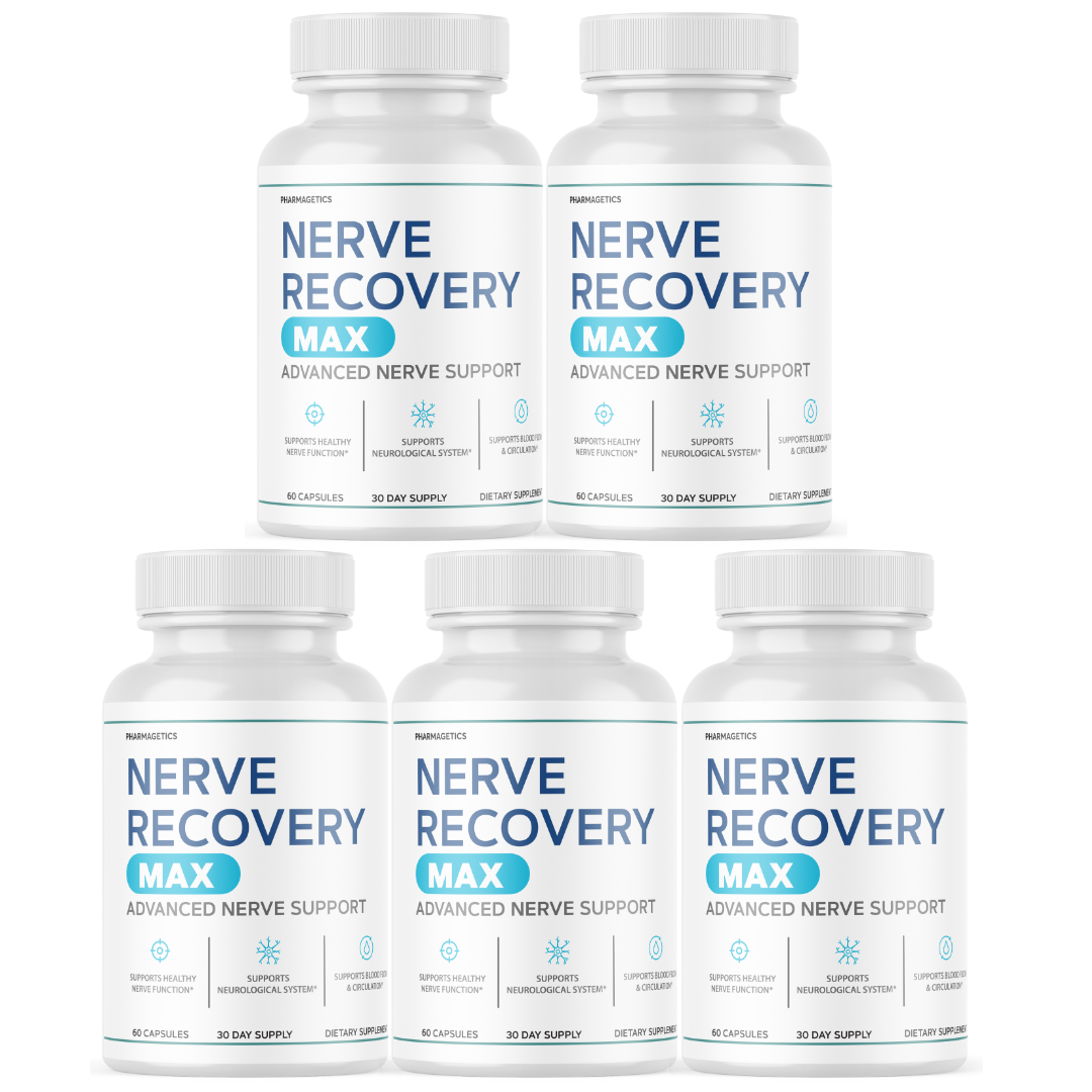 Nerve Recovery Max Advanced Nerve Support - 5 Bottles