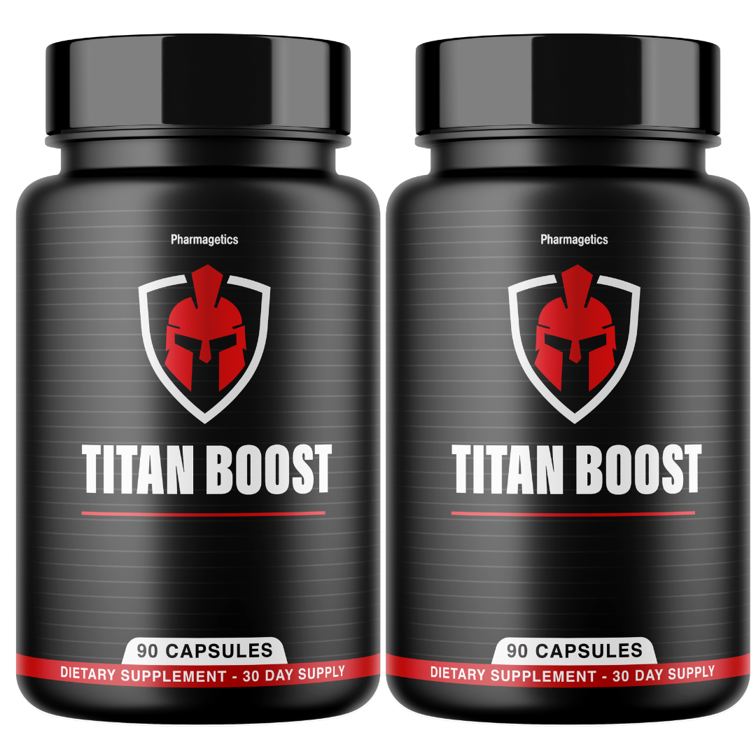 Titan Boost For Men Titan Boost Pills TitanBoost Male Performance - 2 Bottles