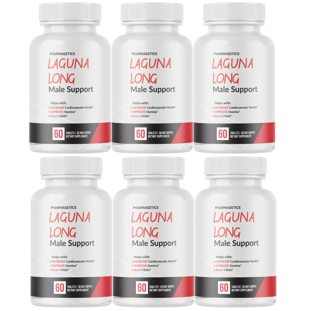 Laguna Long Male Support Tablets LagunaLong Power Performance - 6 Bottles