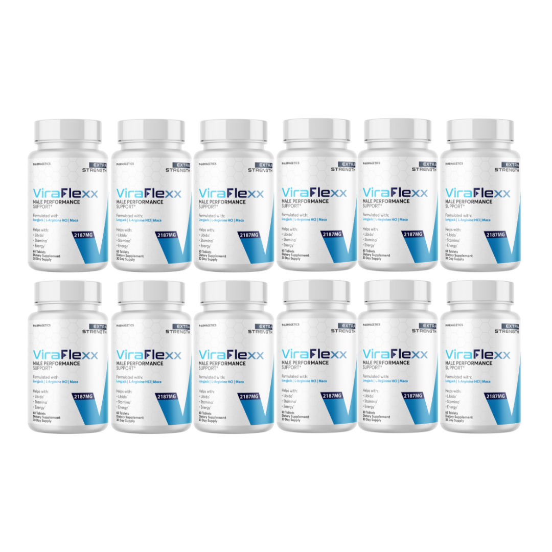 ViraFlexx Male Performance Support 12 Bottles 720 Capsules