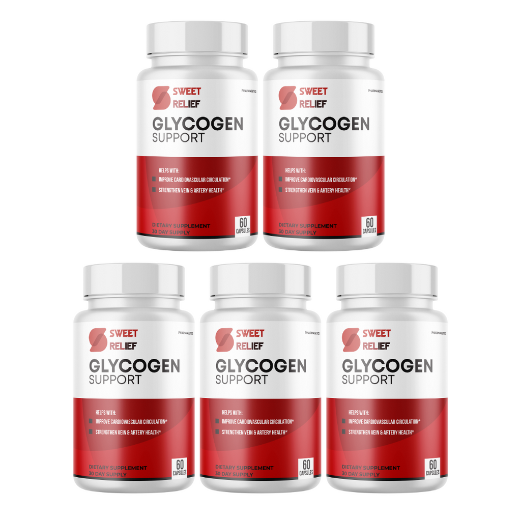 Sweet Relief Glycogen Support - 5 Pack